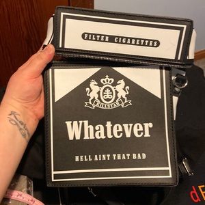 Killstar cigarette carton mini backpack